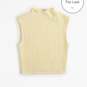 Nwt size small The A&F Paloma Bubble Knit Top